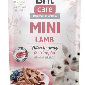 Brit Care Mini Lamb fillets in gravy einekotike kutsikatele 85g
