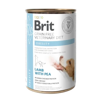 Brit Veterinary Diet Obesity konserv koertele 400g