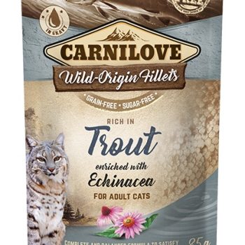 Carnilove Cat Pouch Trout Echinacea einekotike kassidele 85g
