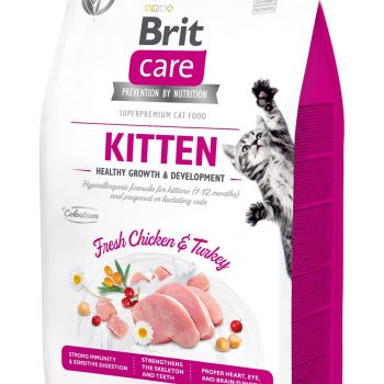Brit Care Cat Grain-Free Kitten Healthy Growth kassitoit 0,4kg