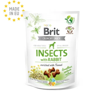Brit Care Insects with Rabbit närimismaius koertele 200g