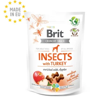 Brit Care Insects with Turkey närimismaius koertele 200g