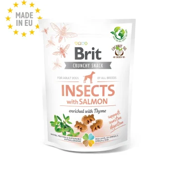 Brit Care Insects with Salmon närimismaius koertele 200g