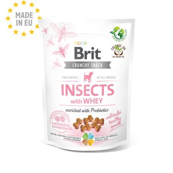 Brit Care Insects with Whey närimismaius kutsikatele 200g