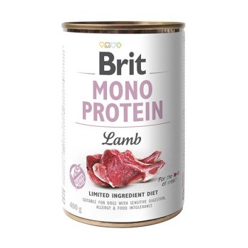 Brit Mono Protein Lamb konserv koertele 400g