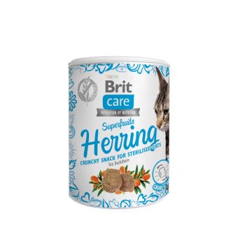 Brit Care SuperFruits Herring kassimaius heeringaga 100g