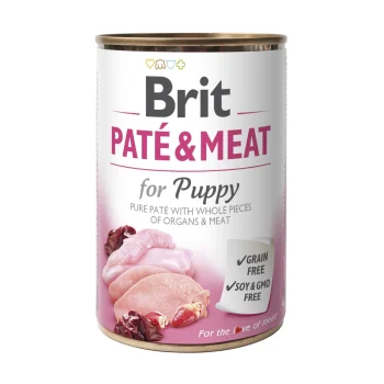 Brit Care Chicken & Turkey Paté & Meat for Puppy konserv kutsikatele 400g