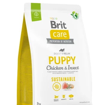 Brit Care Sustainable Puppy Chicken & Insect koeratoit 3kg