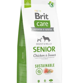 Brit Care Sustainable Senior Chicken & Insect koeratoit 12kg