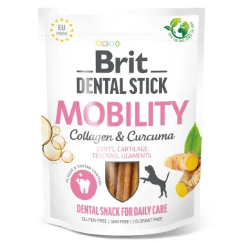 Brit Dental Stick Mobility närimispulgad koertele 7tk 251g