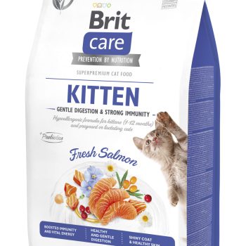 Brit Care Cat Grain-Free Kitten Gentle Digestion & Strong Immunity kassitoit 0,4kg
