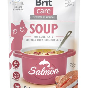 Brit Care Soup with Salmon lõhesupp kassidele 75g
