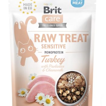 Brit Care Raw külmkuivatatud maius Sensitive kassidele 40g