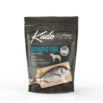 Kudo Adriatic Fish Senior Light külmpressitud koeratoit 3kg