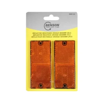 Helkur kollane 90x40mm 2tk/pakendis*