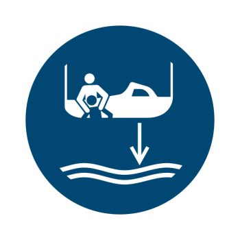 Lase päästelaev vette käivitusjärjekorras