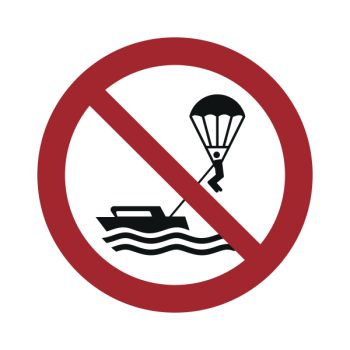 Parasailing keelatud