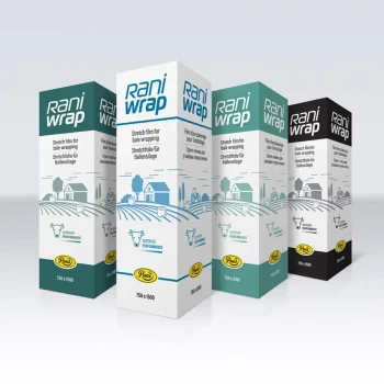 Silopallikile; Rani; Raniwrap 750mm x 1500m x 25µm; Valge
