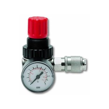 Rõhuregulaator 1/4", micro +manomeeter+kiirühendus