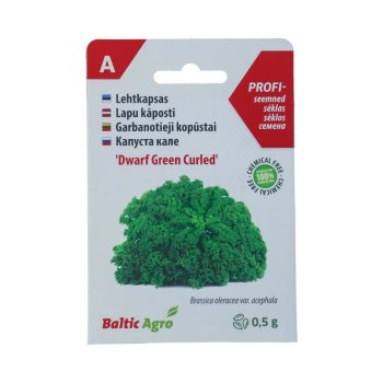 Lehtkapsas `Dwarf Green Curled`, 0,5g
