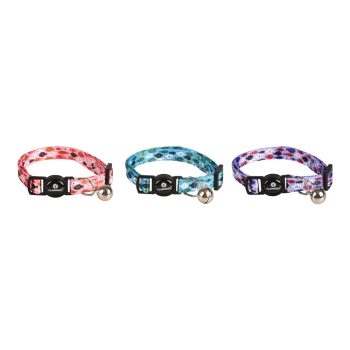 FLMG kaelarihm kassidele kellukesega "Minou" assortii 20-32cm/10mm  560947