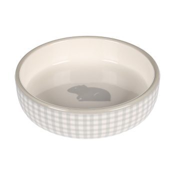 FLMG söögikauss hamstritele “Mylo”, hall-valge, 200ml 210342