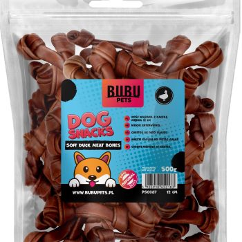 Bubu Pets koeramaius sõlmluu pardiga 12cm 500g