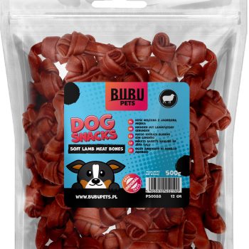 Bubu Pets koeramaius sõlmluu lambaga 12cm 500g