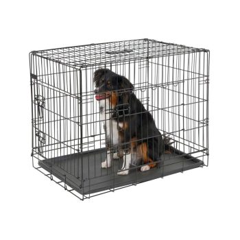 Metallist kahe uksega puur 76x54x64cm Kerbl