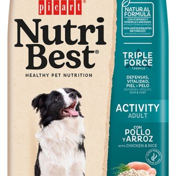 Nutribest Activity Chicken And Rice koeratoit 15kg