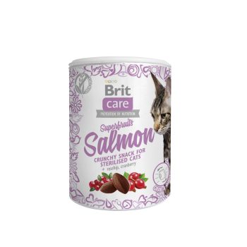 Brit Care SuperFruits Salmon kassimaius lõhega 100g