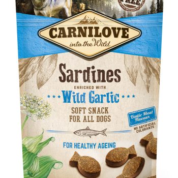 Carnilove Dog Snack Sardines & Wild Garlic maiused koerale 200g