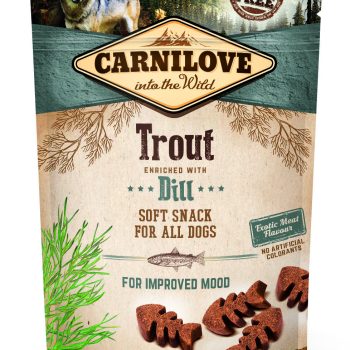 Carnilove Dog Snack Trout & Dill maiused koerale 200g
