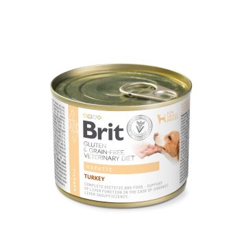 Brit Veterinary Diet Hepatic konserv koertele 200g