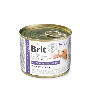 Brit Veterinary Diet Gastrointestinal - Low Fat konserv koerale 200g