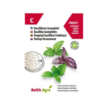 Rohelise, punase, sidrunbasiiliku kettad