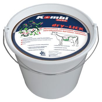 Mineraalainete - vitamiini lisand kinnislehmadele (lüpsilehmadele) KOMBI Plus dry lick Joniskio Grudai 24kg