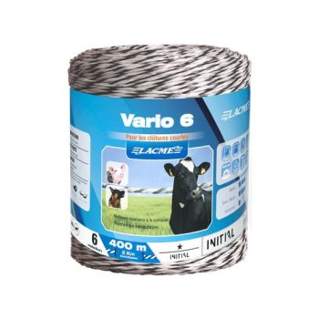 Karjusenöör Valge/Must VARIO 6 (400m) 205-010-032