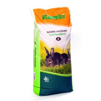 Täissööt noortele küülikupoegadele ja täiskasvanud küülikutele KOMBI koos fütobiootikumidega 10kg