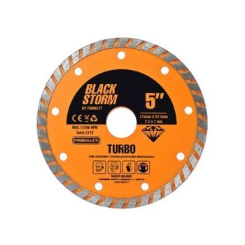 Teemantketas 125*2,4*7*22mm TURBO