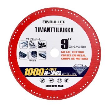 Teemantketas metallile 230x2.2x22.23mm