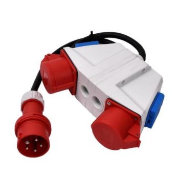Adapter 400V 16A/2x16A+2x230V  IP44