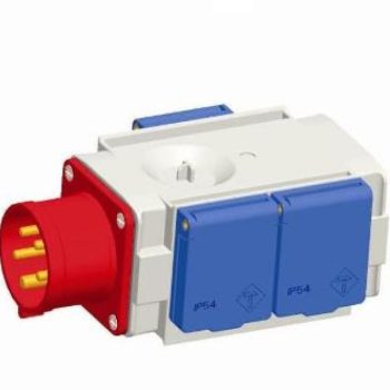 Adapter 400V 16A/3x230V  IP44