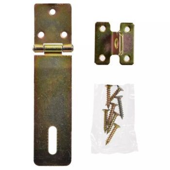 Uksekramp/uksesulgur 140x45mm + kruvid
