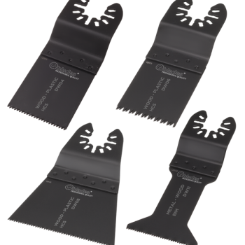 Multisaeterade komplekt Qblades Wood+Metal Standard, 4tk/pakendis