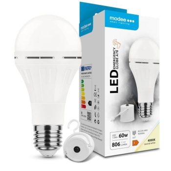 Avariilamp akuga MODEE E27 7,5W 4000K 806lm 2000mAh
