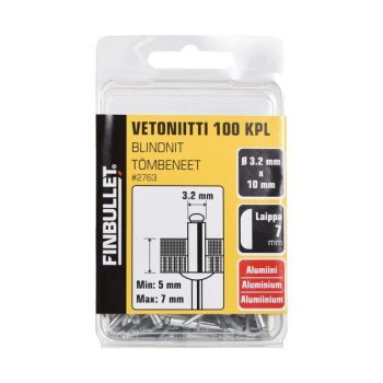 Neet 3,2X10 Alumiinium 100 tk