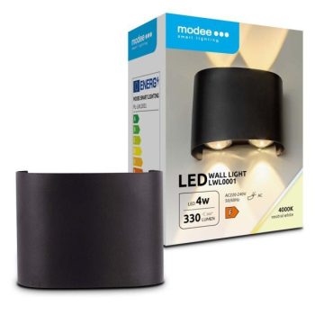 LED-fassaadivalgusti MODEE (LWL0001) 4W (330 lumen) IP65 98x75x40mm