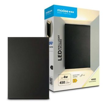 LED-fassaadivalgusti MODEE (LWL0003) 4W (450 lumen) IP65 83x123x30mm