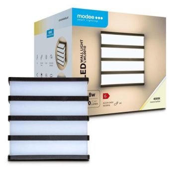 LED-fassaadivalgusti MODEE (LWL0010) 8W (610 lumen) IP65 120x120x92mm